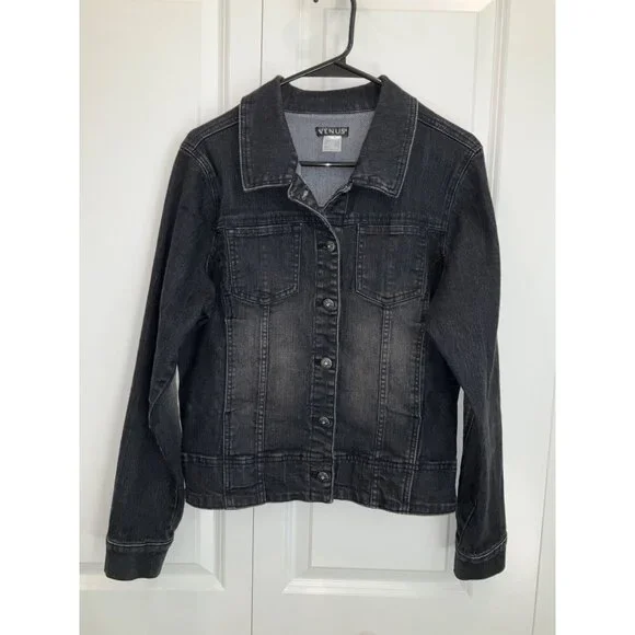 Kimhekim Venus Jean Jackets RARE Stripped Venus Jacket Kimhekim Large